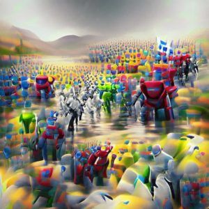 10,000 Robot Army