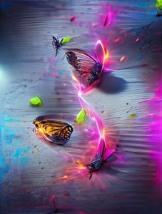 Butterfly Effect on Time and Reality